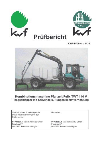 Felix TWT 140 - Pfanzelt Maschinenbau