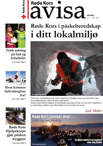 RÃ¸de Kors i pÃ¥skeberedskap