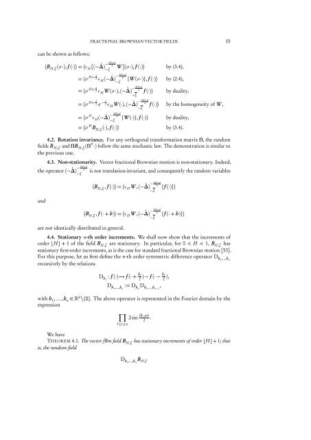 FRACTIONAL BROWNIAN VECTOR FIELDS 1. Introduction. A one ...
