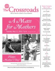 A Mass for Mothers - Old St. Patrick's Church