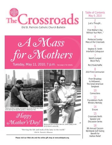 A Mass for Mothers - Old St. Patrick's Church