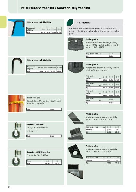 Katalog tech. pro prÃ¡ci ve vÃ½Å¡kÃ¡ch 1/2 - Zarges.cz