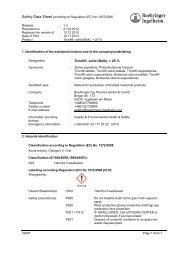 TicinilÃ‚Â®, solid (Bulk), > 25 - Material Safety Datasheets - Boehringer ...