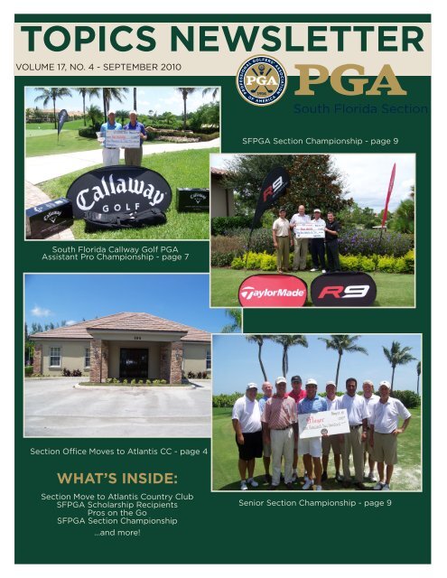 TOPICS NEWSLETTER - South Florida PGA Golf