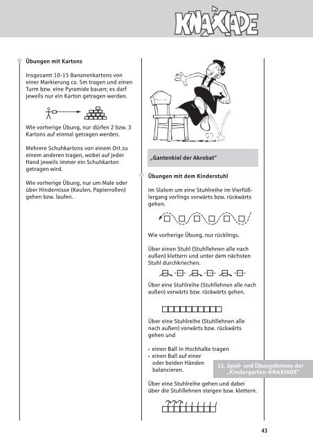 Ãbungs- und Spielformen - Knaxiade