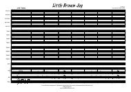 Little Brown Jug Published score - Lush Life Music