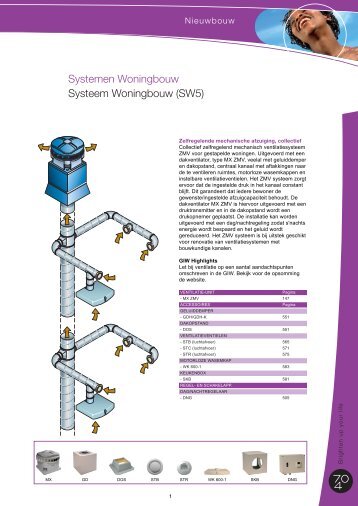 Systemen Woningbouw Systeem Woningbouw (SW5) - J.E. StorkAir