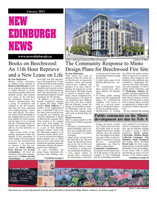 New Edinburgh News February 2013