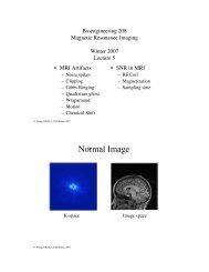 Lecture 5 - Center for Functional MRI
