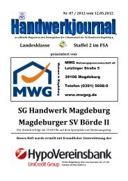 SG Handwerk Magdeburg Magdeburger SV Börde II