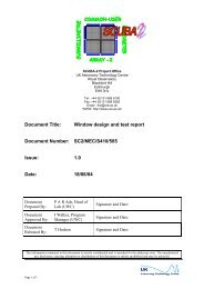 window design and test report.pdf - JACH