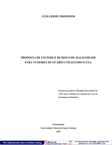 GUILLERME FROEHNER PROPOSTA DE UM ÍNDICE DE ... - UFSC