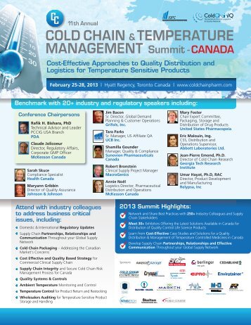 IQPC Toronto 2013 Brochure.pdf - Sofrigam