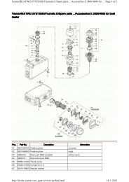 Truma/HEATING SYSTEMS/Trumatic E/Spare parts .../Accessories E ...