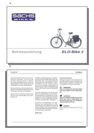 BA SACHS Elo-Bike WEB.indd - SFM-Bikes