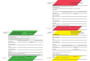 machtigingsformulier ook downloaden - Woonstichting De Key