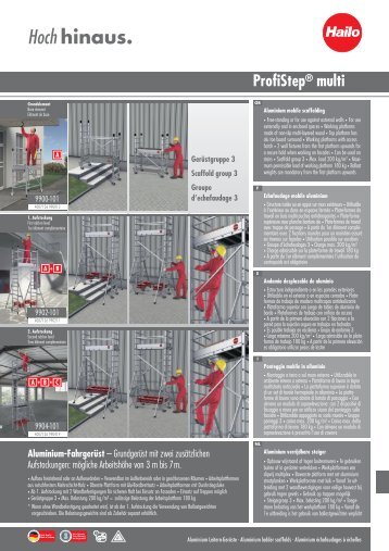 Prospekt Hailo ProfiStep multi