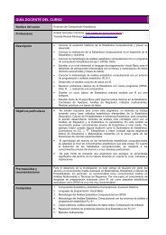 GUIA DOCENTE DE LA ASIGNATURA - AgA System