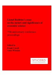 Lionel Robbins's essay on the nature and significance of g ... - DARP