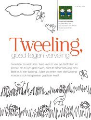 Tweeling, goed tegen verveling - Dit ben ik