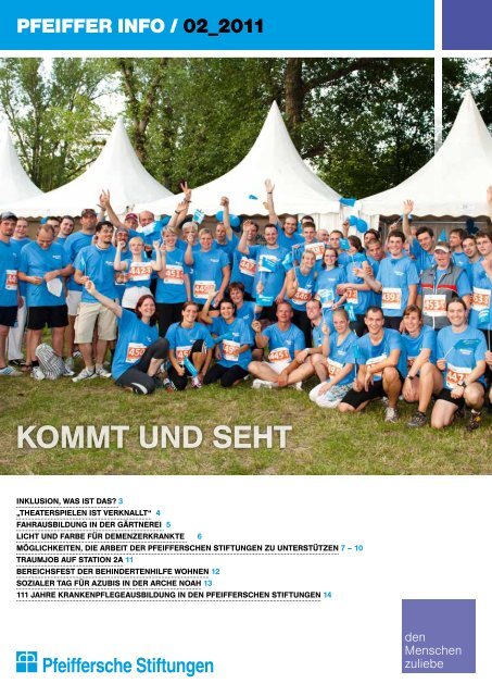 Firmenstaffellauf 2011 Pfeiffersche Stiftungen Magdeburg