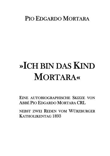 Ich bin das Kind Mortara« - Kreuzgang