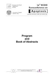 Program and Book of Abstracts - DMBR