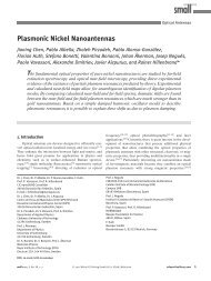 Plasmonic Nickel Nanoantennas - ResearchGate