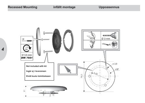 Mounting instructions Monteringsanvisning ... - hella.shop.hu