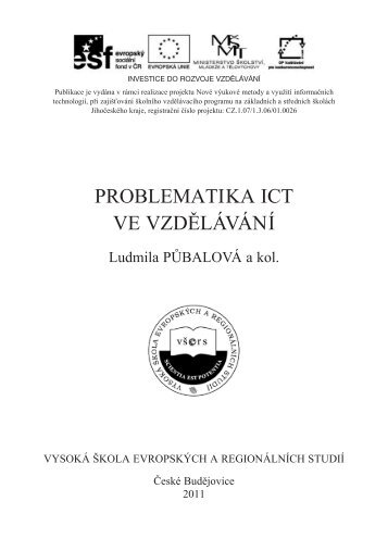 SbornÃ­k z konference (zde) - Granty VÅ ERS - VysokÃ¡ Å¡kola ...