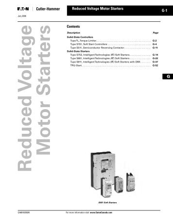 Tab G Reduced Voltage Starters.pdf - of downloads