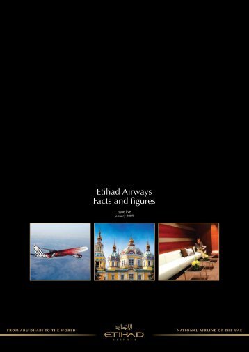 Etihad Airways Facts and figures - Etihad Media Centre