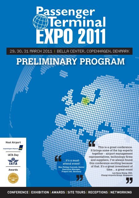 Passenger Terminal EXPO 2012 flyer