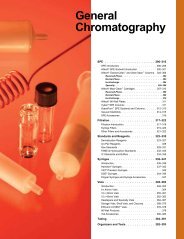 General Chromatography - Teknolab AS