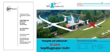 50Jahre Segelfluggruppe Giulini