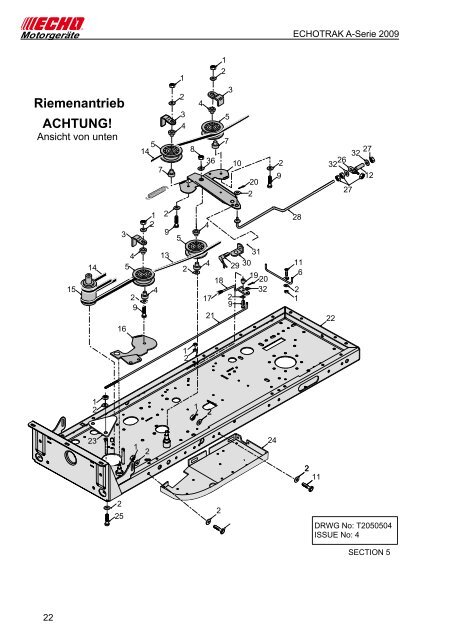 Ersatzteilliste A-Serie 2009 mit Allradmodellen - Gartentechnik ...