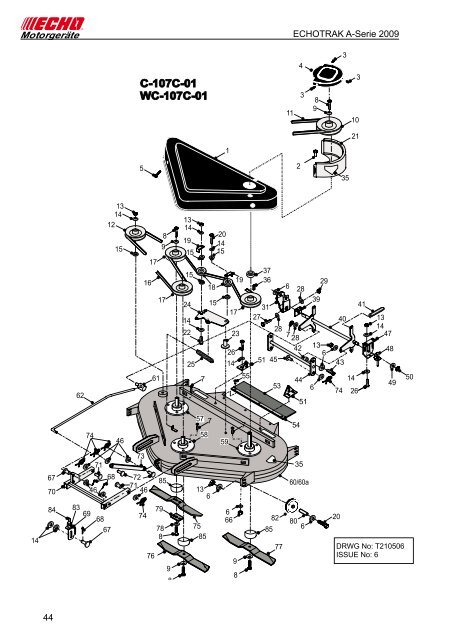 Ersatzteilliste A-Serie 2009 mit Allradmodellen - Gartentechnik ...