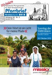 Infos auf: » www .joyfulsingers-ghana.org - Katholische Gemeinde ...