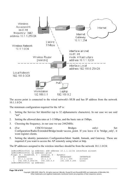 MikroTik RouterOSâ¢ v2.9