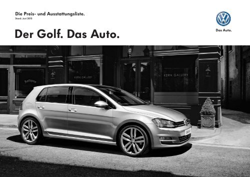 Der Golf. Das Auto. - Volkswagen