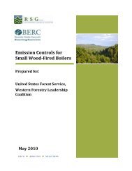 Emission Controls for Small Wood-Fired Boilers - Western Forestry ...