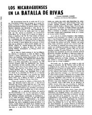 Los nicaragÃ¼enses en la batalla de Rivas - La Guerra Nacional 1854