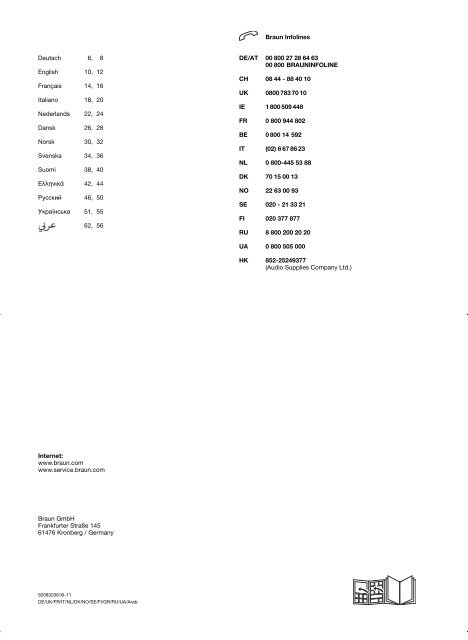 Multiquick 7 - Braun Consumer Service spare parts use instructions ...