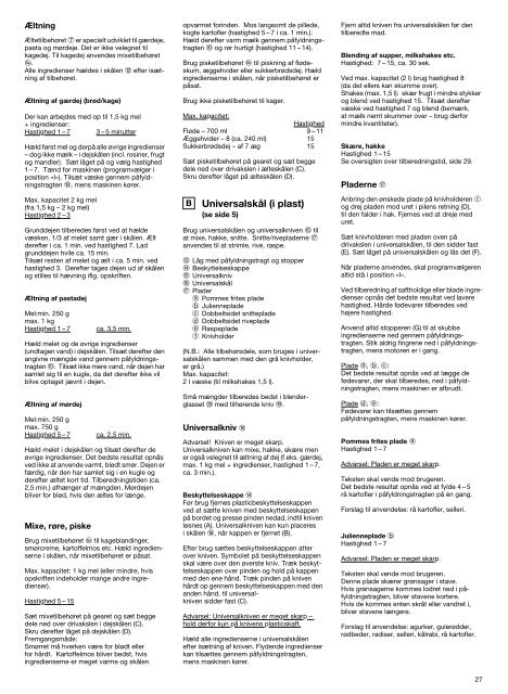 Multiquick 7 - Braun Consumer Service spare parts use instructions ...