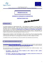 Instructions 2010 demandes subventions - Integra