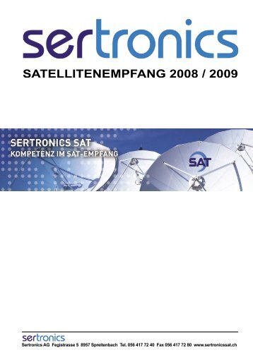 Antennenmessgerät FTE - Sertronics AG