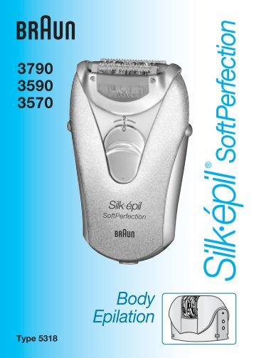 Body Epilation 3790 3590 3570 Silk·épil - Braun Consumer Service ...