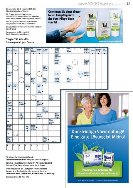 April 2012 - pharmaSuisse