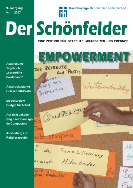 Empowerment & Coaching - Barmherzige Brüder Schönfelderhof