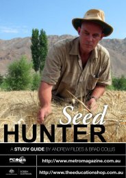 Seed Hunter Study Guide - ABC Commercial